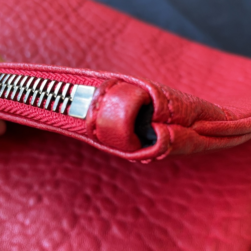 Alexander Wang Full Grain Leather Fold Over Clutch - Picture 14 of 16